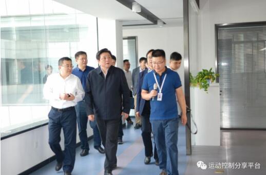 常州市委常委、统 战部部长韩九云一行 莅临常州固高智能装备协同创新中心参观指导
